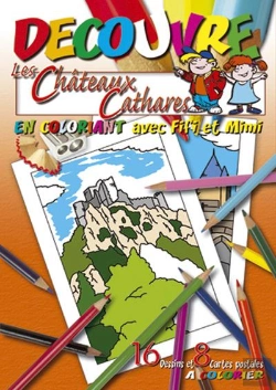 Bertrand.pt - Decouvre Les Chateaux Cathares En Coloriant Avec Fifi Et Mimi