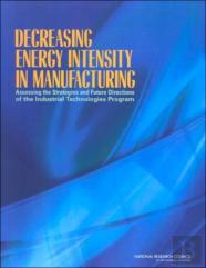 Decreasing Energy Intensity In Manufacturing
