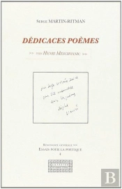 Dedicaces Poemes - Vers Henri Meschonnic