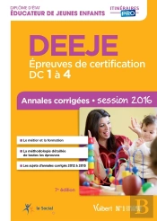 Deeje Epreuves De Certification Dc 1 A 4 Annales Corrigees 7e Edt