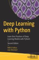 Deep Learning With Python