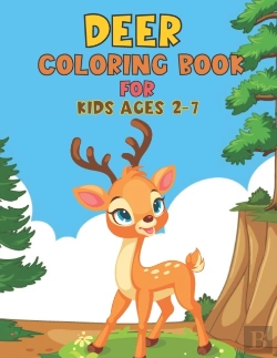 Bertrand.pt - Deer Coloring Book For Kids Ages 2-7