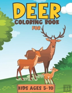 Bertrand.pt - Deer Coloring Book For Kids Ages 5-10