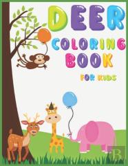 Deer Coloring Book For Kids