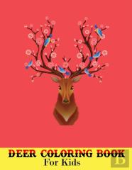 Deer Coloring Book For Kids