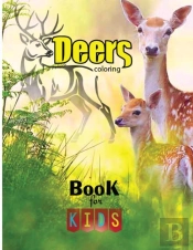 Deers Coloring Book For Kids