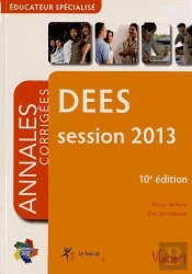 Dees ; Annales Corrigees ; Session 2013 (10e Edition)