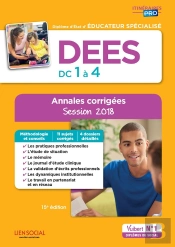 Dees - Epreuves De Certification Dc 1 A 4 - Annales Corrigees