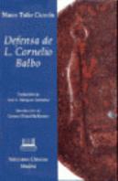 Defensa De L.Cornelio Balbo.(Autores Latinos)