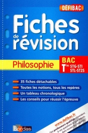 Defibac Fiche Revision Philosophie Terminale Stg