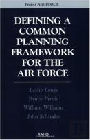 Defining A Common Planning Framework For The Air Force