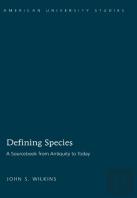 Defining Species
