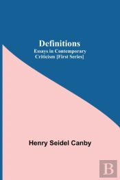 Definitions: Essays In Contemporary Crit
