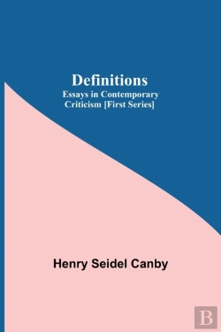 Bertrand.pt - Definitions: Essays In Contemporary Crit
