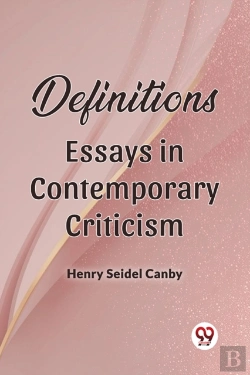 Bertrand.pt - Definitions Essays In Contemporary Criticism