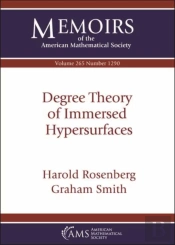 Degree Theory Of Immersed Hypersurfaces