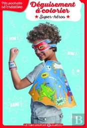 Deguisement A Colorier - Super-Heros