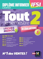 Dei Ifsi ; Tout Le Semestre 2 En Fiches Mémos ; + Évaluations
