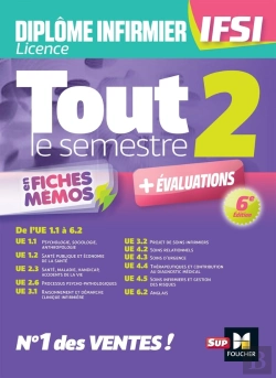 Bertrand.pt - Dei Ifsi ; Tout Le Semestre 2 En Fiches Mémos ; + Évaluations