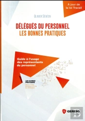 Délégués Du Personnel : Les Bonnes Pratiques ; Guide À L'Usage Des Représentants Du Personnel