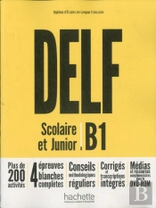 Delf B1 Scolaire Et Junior Nouvelle Edition + Dvd Rom