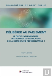 Délibérer Au Parlement : Le Droit Parlementaire, Instrument Du Renouveau De La Démocratie Représenta