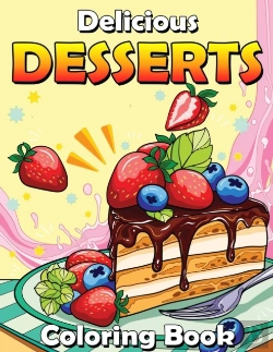 Bertrand.pt - Delicious Desserts Coloring Book