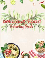 Delicious Food Coloring Book