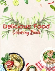 Delicious Food Coloring Book