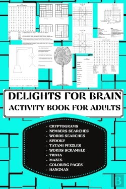 Bertrand.pt - Delights For Brain Activity Book For Adults