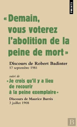 Bertrand.pt - Demain Vous Voterez L'Abolition De La Peine De Mort