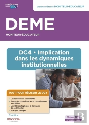 Deme : Dc4 Implication Dans Les Dynamiques Institutionnelles ; Diplôme D'Etat De Moniteur-Éducateur