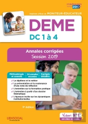 Deme - Epreuves De Certification Dc 1 A 4 - Annales Corrigees