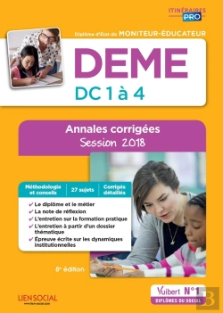 Bertrand.pt - Deme - Epreuves De Certification Dc 1 A 4 - Annales Corrigees