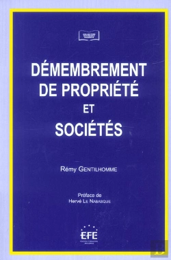Bertrand.pt - Demembrement De Propriete Et Societes