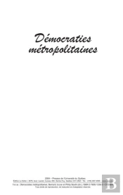 Démocraties Métropolitaines