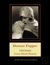Demure Flapper: Vintage Cross Stitch Pat