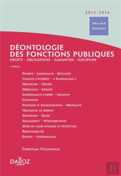 Bertrand.pt - Déontologie Des Fonctions Publiques (2e Édition)