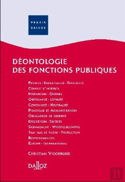 Bertrand.pt - Déontologie Des Fonctions Publiques