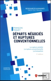 Departs Negocies Et Ruptures Conventionnelles