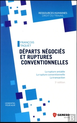 Bertrand.pt - Departs Negocies Et Ruptures Conventionnelles