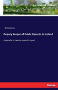 Deputy Keeper Of Public Records In Ireland