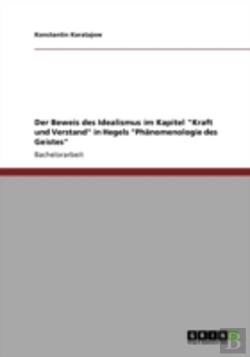 Bertrand.pt - Der Beweis Des Idealismus Im Kapitel 
