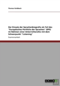 Bertrand.pt - Der Einsatz Der Sprachenbiografie Als Teil Des  