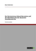 Der Revisionismus Eduard Bernsteins Und Die Identitatssuche Der Deutschen Sozialdemokratie
