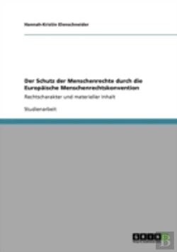 Bertrand.pt - Der Schutz Der Menschenrechte Durch Die Europaã‚Â¤Ische Menschenrechtskonvention