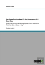 Der Sozialisationsbegriff Der Gegenwart
