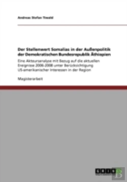 Bertrand.pt - Der Stellenwert Somalias In Der Auenpolitik Der Demokratischen Bundesrepublik Athiopien