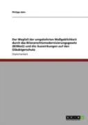 Der Wegfall Der Umgekehrten Maaygeblichkeit Durch Das Bilanzrechtsmodernisierungsgesetz (Bilmog) Und Die Auswirkungen Auf Den Glaã‚Â¤Ubigerschutz
