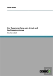 Der Zusammenhang Von Armut Und Rechtsextremismus